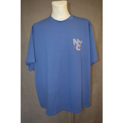 4096 Pánské triko modré,6XL