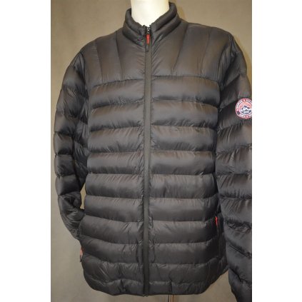 4030 Pánská černá zimní bunda 7XL,8XL