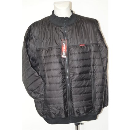 4126 Bunda zimní černá, 5XL