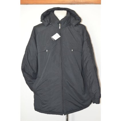 4119 černá zimní bunda,  5XL