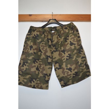 4521 makáčové kraťasy, pas 120-180 cm