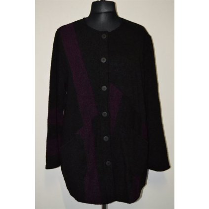 1089  dámská moderní vesta na knoflíky, vel 3 XL