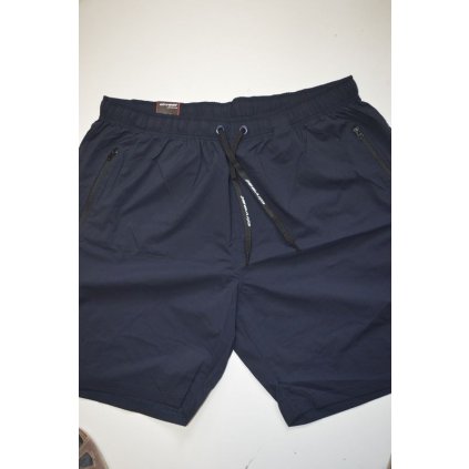 4520  Tm. modré teplákové kraťasy,4XL-7XL