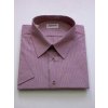 4392 Pánská košile bordo, kr. rukáv - vel. 51-52