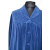 1667 Dámský župan, sametový, na knoflíky - vel. 4XL