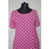 1482 růžové šaty, vel. 48