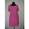 1482 růžové šaty, vel. 48