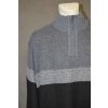 1023 Pánský svetr na kr. zip, 6XL