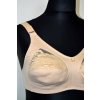 1213 Béžová podprsenka, širší ramínka - vel. 90H - SLEVA!!!!