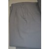 4642 šedé tesilové kalhoty, pas 130 cm