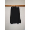 20 Dámská černá látková sukně,6 ti-dílová, boky 180 cm