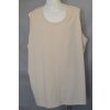 4024  MAXI tílko bez rukávů, béžové, hrudník 160-200 cm