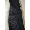 4205 Zimní bunda černá, delší, s kapucí, vel. 5 XL