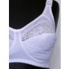 1073 Bílá podprsenka, celokrajková - vel. - 90 C  - SLEVA!!!!