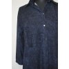 1477 Košilová halena, tm. modrá, 2XL