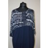 1344 tunika-šaty , tm. modré, 4 XL