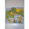 1603 Dětský povlak, kachničky, na polštářek - 40x40 cm