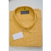 4158 Pánská krepová košile, hořčicová, kr. rukáv vel. 46 - 50