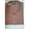 4381 Pánská společ. košile, skořicová, kr. rukáv, vel.56