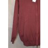4350 Svetřík na zip, černý,tm modrý,bordo - vel. 62-72
