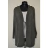 1201 dámská úpletová šedá, dl. rukáv, vel. 2XL,3XL