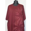 1645 Šaty savované, bordo, vel. 140-210 cm
