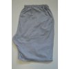 4301 slabé MAXI  bavlněné kraťasy, šedé 4XL-6XL