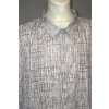 4056 Pánská košile,šedý vzor,6XL