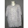 4056 Pánská košile,šedý vzor,6XL