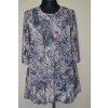 1245 Dámská halena, efekt 2V1, 2XL,4XL