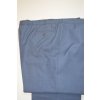 4525  Pánské tm. modré společenské kalhoty, pas 142cm