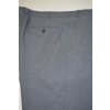 4314 Šedé tesilové kalhoty, prodloužené, pas 130 cm
