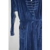 4252 Luxusní župan tm. modrý, 3 XL,5XL