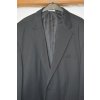 4617  Pánské tmavé sako s proužkem, vel. 62