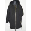 1252 kabátek černý, na zip vel.XXL,4XL