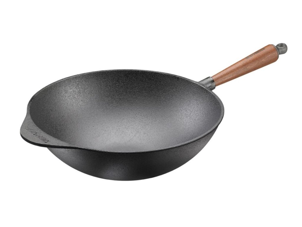 Litinová pánev Wok 32cm Skeppshult 0875T