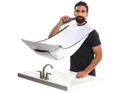 Záchytná zástera na holenie