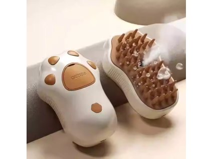 Parná kefa pre mačky aj psy