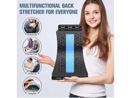 Prístroj na naťahovanie chrbta