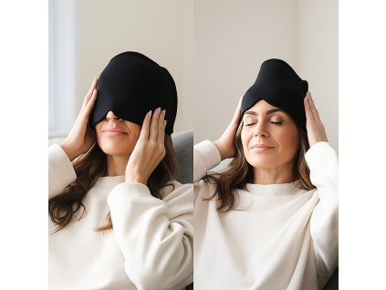 Maska na migrénu a bolesť hlavy