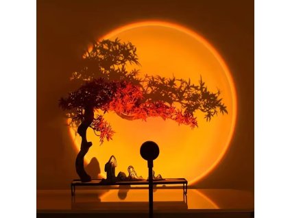 LED projektor západu slnka