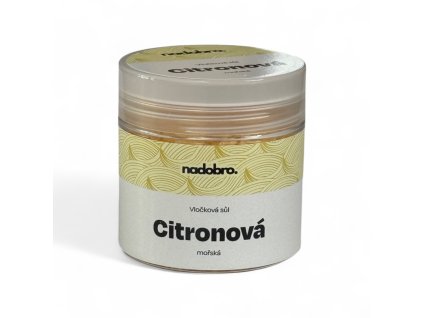 Citronová vločková sůl