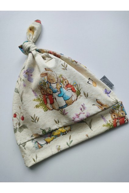 ČEPIČKA KRÁLIČÍ RODINKA UZLÍK