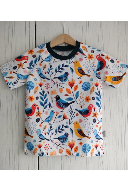 TRIČKO PTÁČCI VEL. 98/104