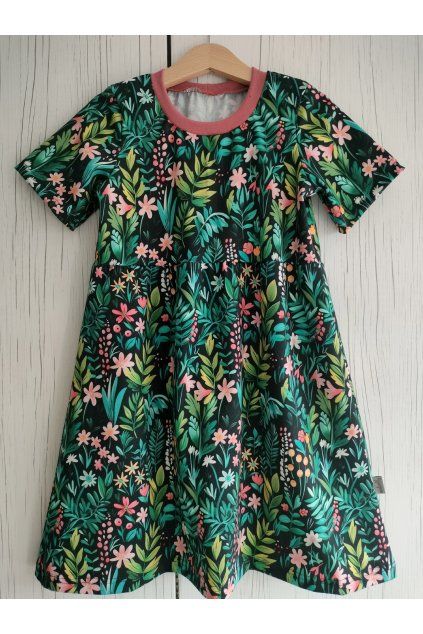 ŠATY PASTELOVÉ KVĚTY