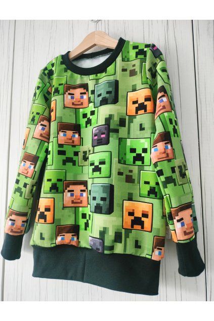 MIKINA MINECRAFT KLASIK