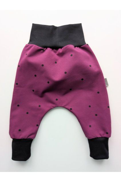 BAGGY FUCHSIE PUNTÍKY