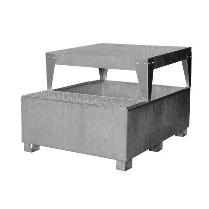 Záchytná vana CEMO GS1a AB1 z galvanizované oceli