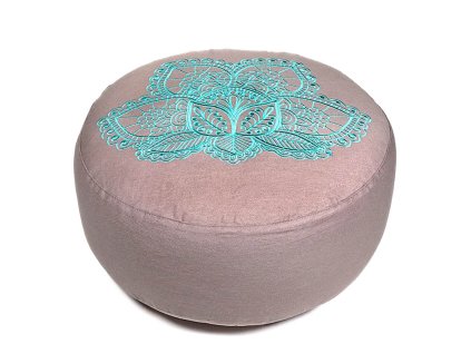 Meditačný vankúš VYŠÍVANÝ LOTOS