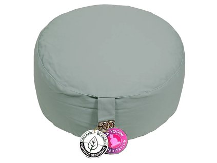 Meditačný vankúš Celadon sivý